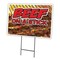 Signmission Beef On A Stick Yard Sign & Stake outdoor plastic coroplast window, C-1216 Beef On A Stick C-1216 Beef On A Stick - alternate 1